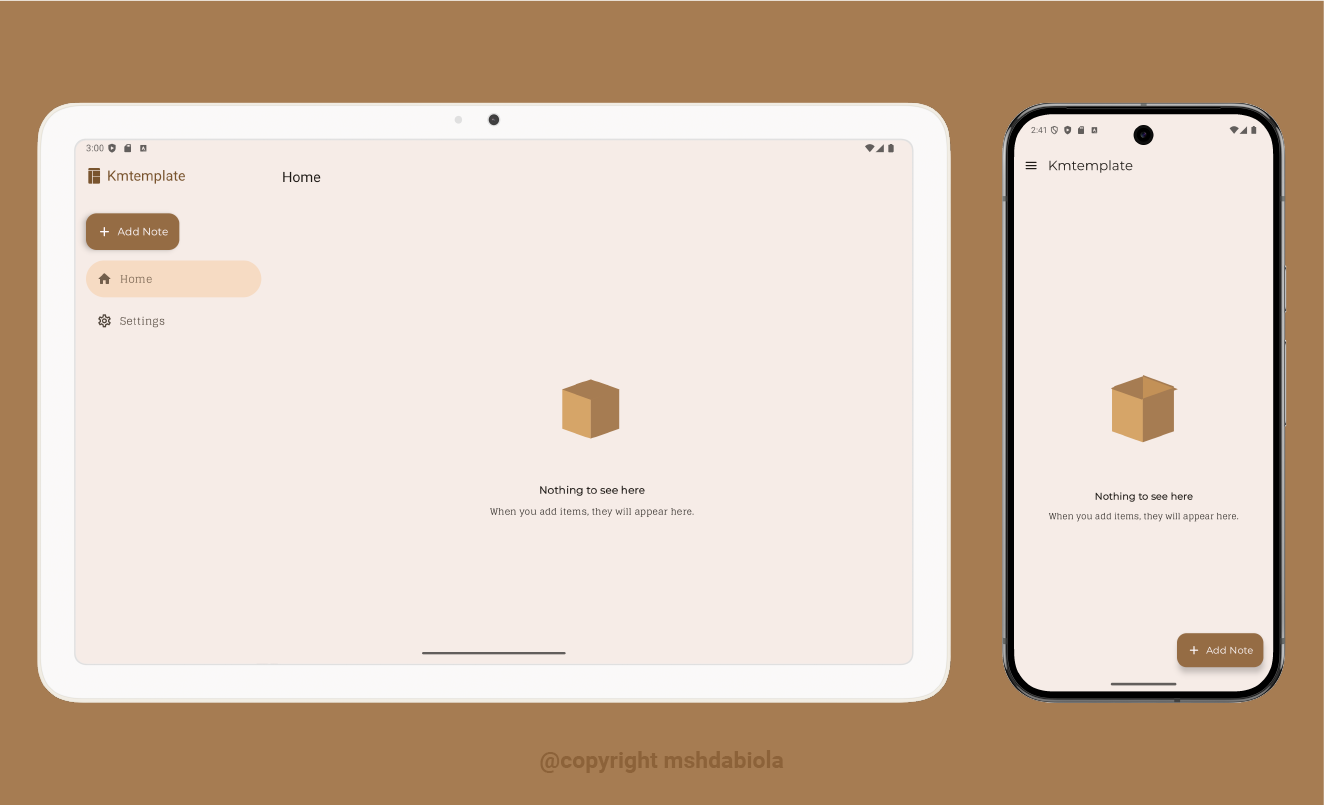 Illustrative image showing code being shared across different device screens (desktop, mobile, web)